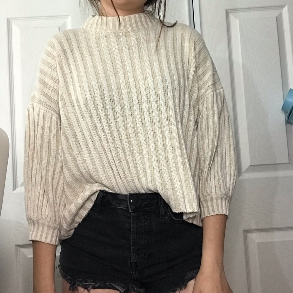 Urban Outfitters Balloon Sleeve Sweater